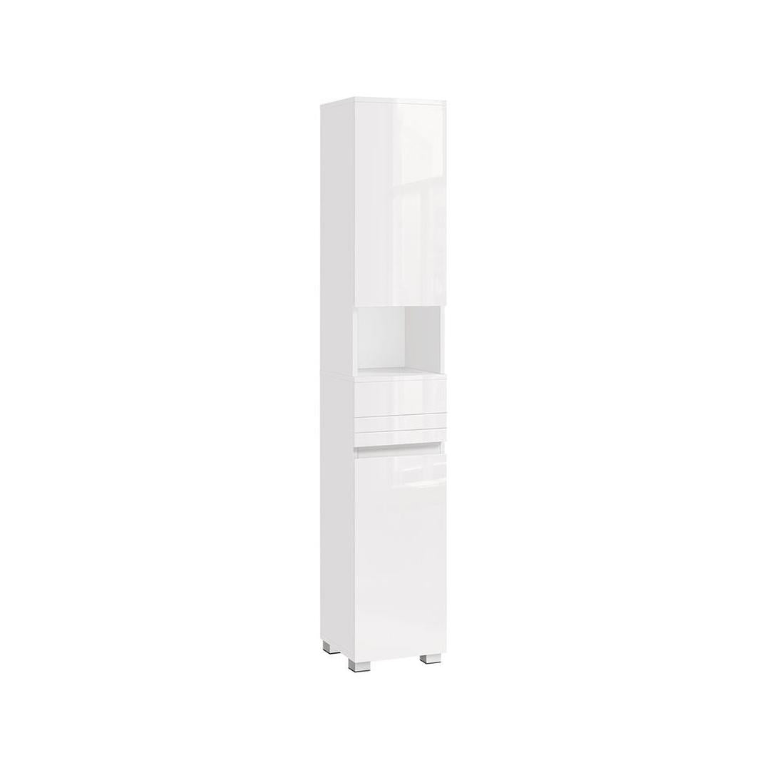Badeværelsesskab 30 × 30 × 170 cm – Højskab med Over- og Underskab – produktvisning 2 | Noreva Home