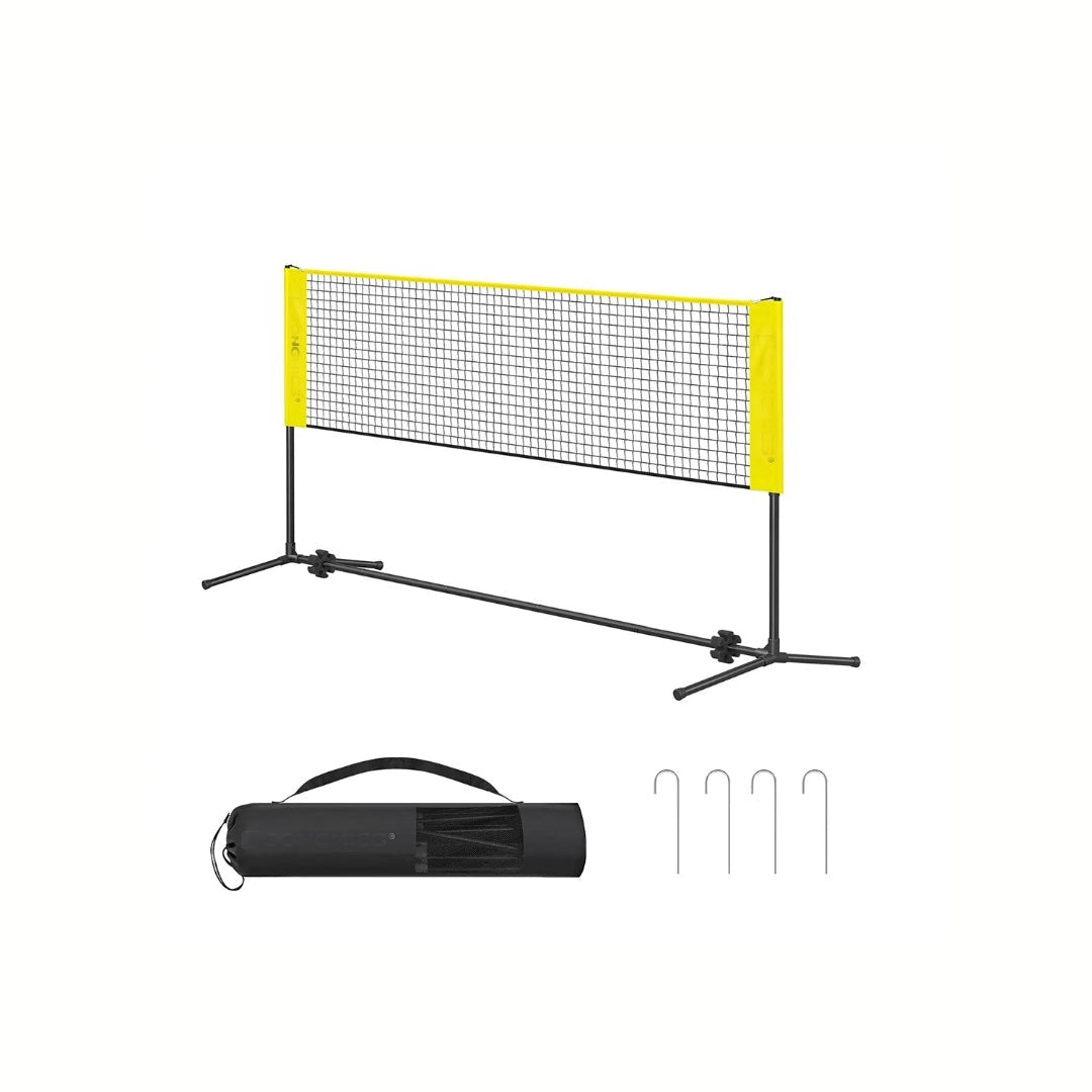Badmintonnet med justerbar højde 35,4-61 in, bærbart sæt, produktvisning 7 | Noreva Home