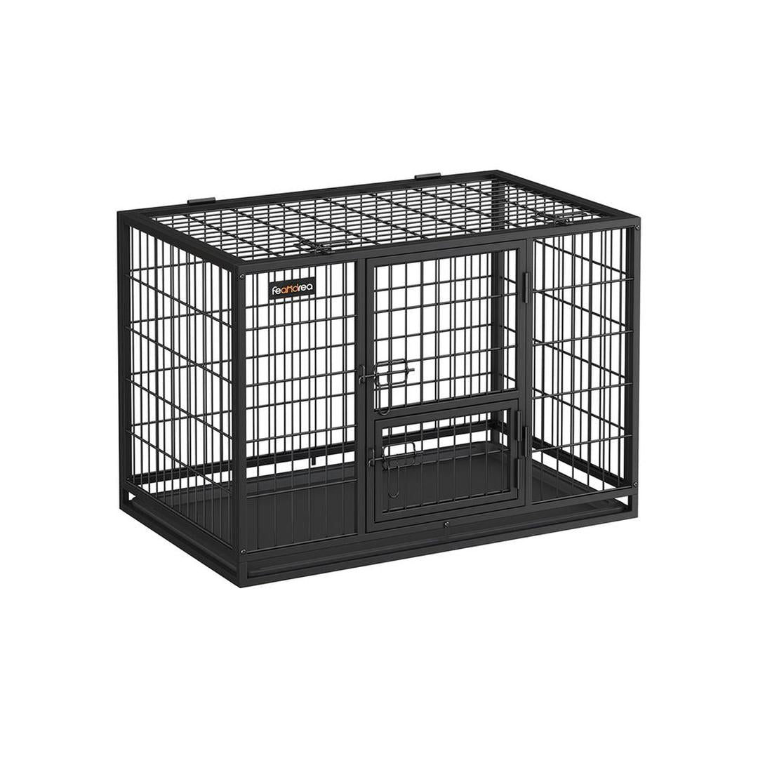 Bærbart Hundebur med Solid Konstruktion – Foldbart Transportbur til Hund – produktvisning 2 | Noreva Home