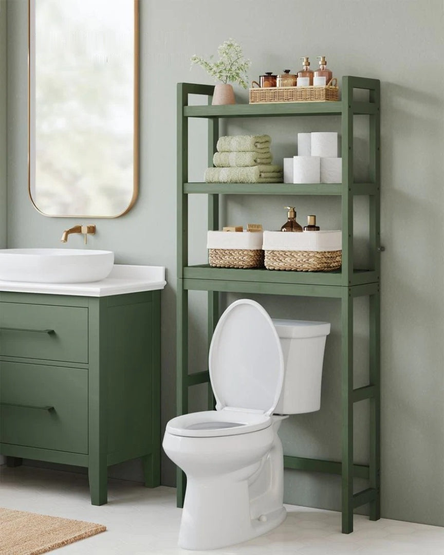 Bambusreol til over toilettet, 3 eller 4 niveauer, produktvisning 23 | Noreva Home