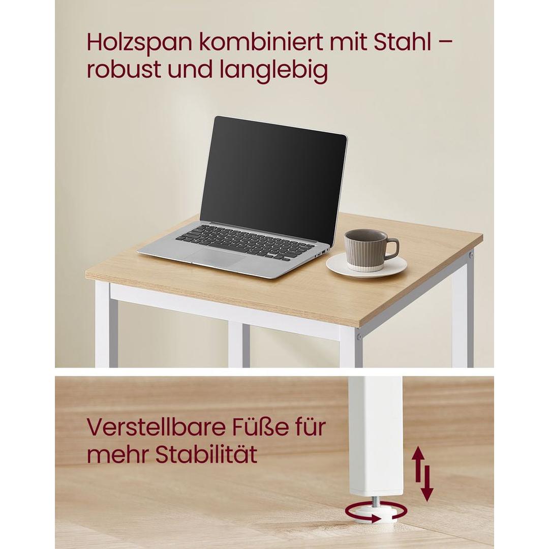 Barbord med stålstel – kvadratisk bord i industriel stil – produktvisning 25 | Noreva Home