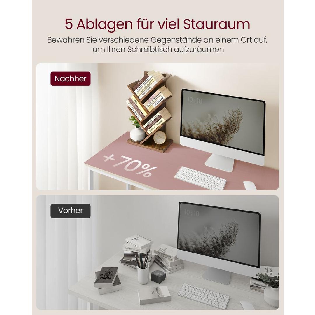 Boghylde i træform med 4 eller 8 rum – produktvisning 10 | Noreva Home