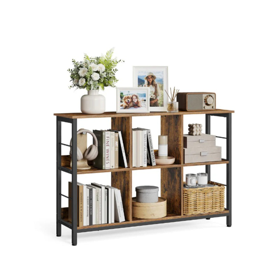 Bogreol med kubeformede rum, 47,2 in eller 39,4 in bred, produktvisning 1 | Noreva Home