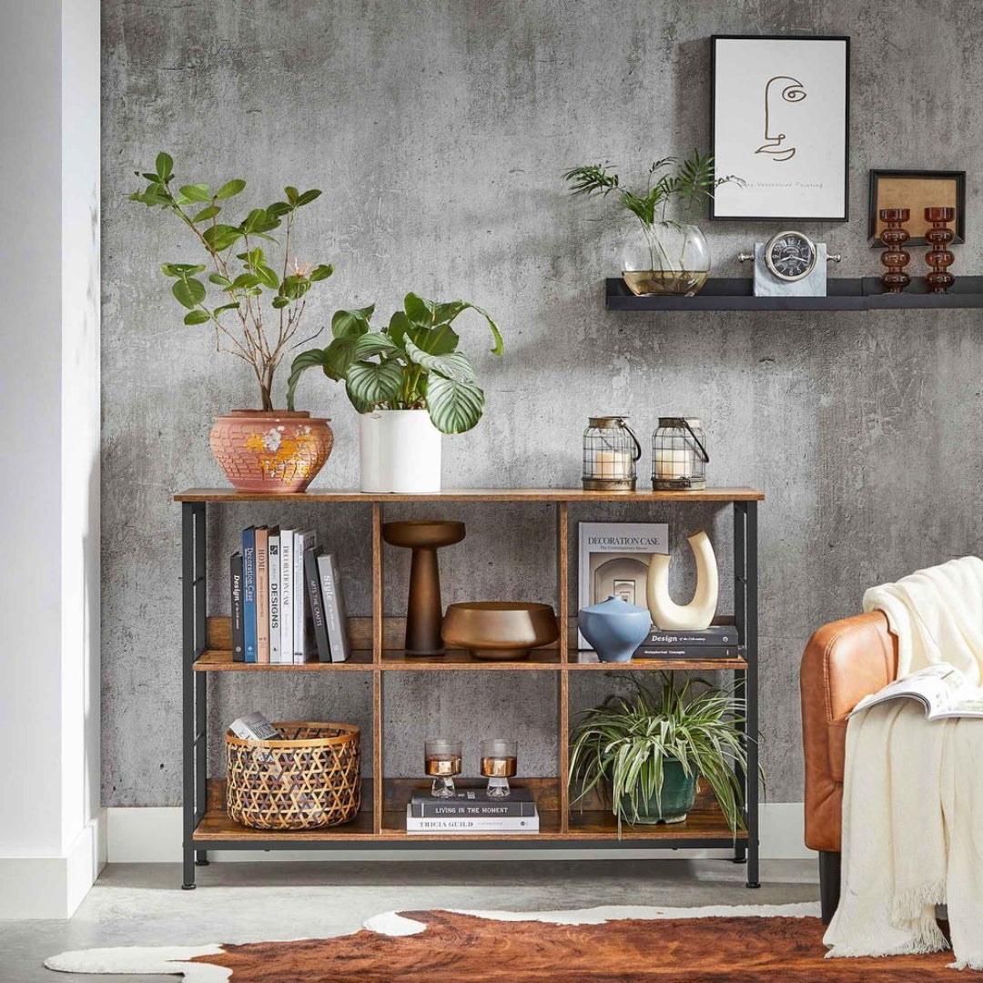 Bogreol med kubeformede rum, 47,2 in eller 39,4 in bred, produktvisning 4 | Noreva Home