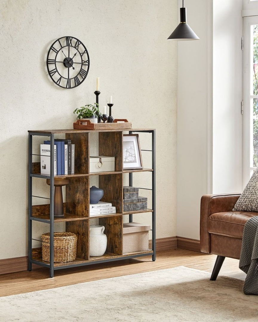 Bogreol med kubeformede rum, 47,2 in eller 39,4 in bred, produktvisning 9 | Noreva Home