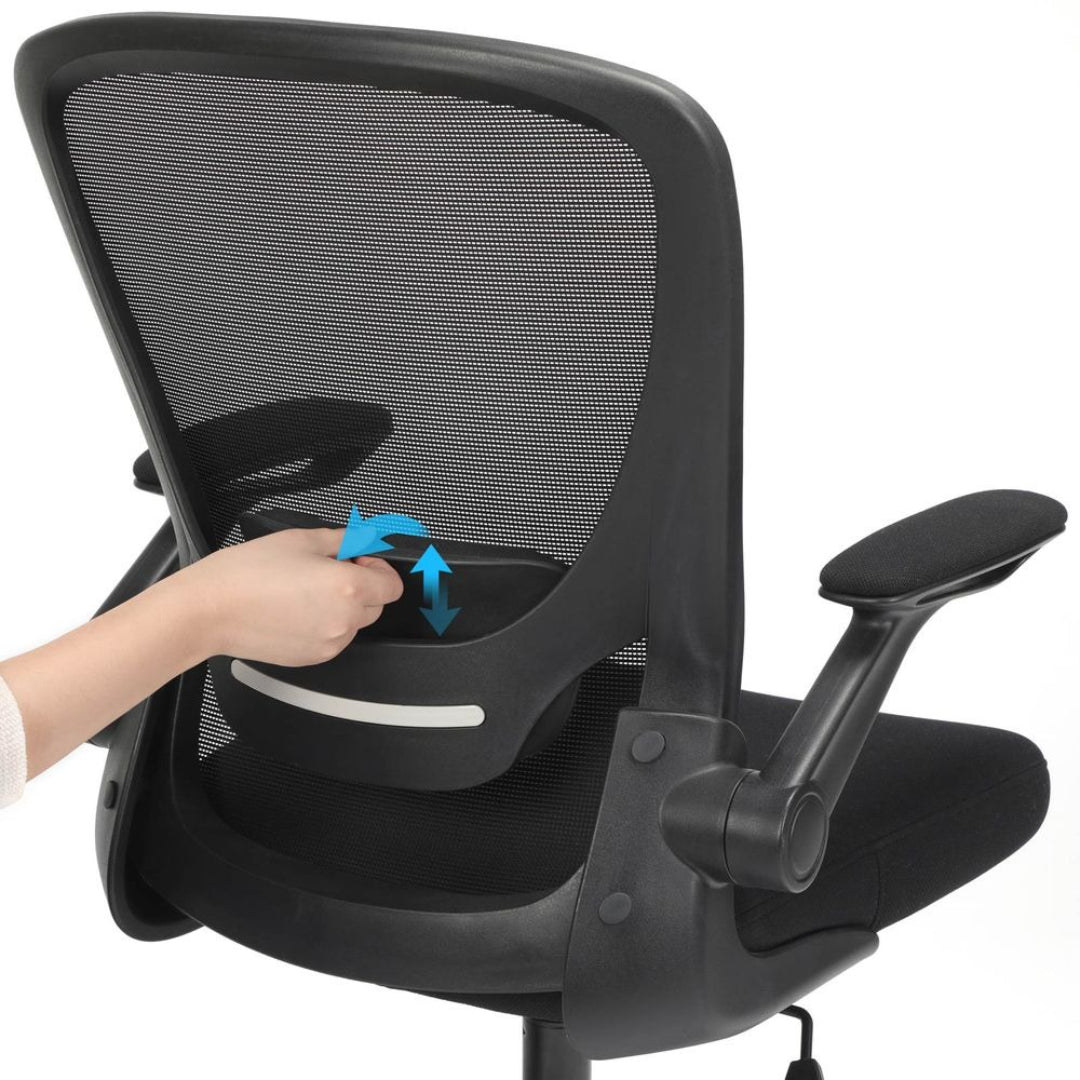 Elektrisk hæve-sænke skrivebord og ergonomisk kontorstol sæt – produktvisning 33 | Noreva Home