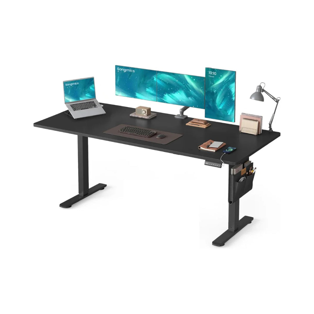 Elektrisk højdejusterbart skrivebord 180x80 cm med hukommelse – produktvisning 4 | Noreva Home