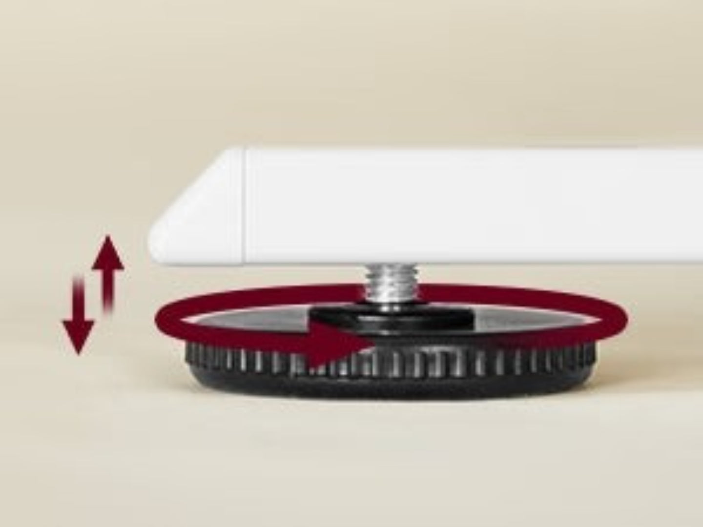 Elektrisk L-formet hæve-sænkebord 140x160 cm med USB – produktvisning 12 | Noreva Home
