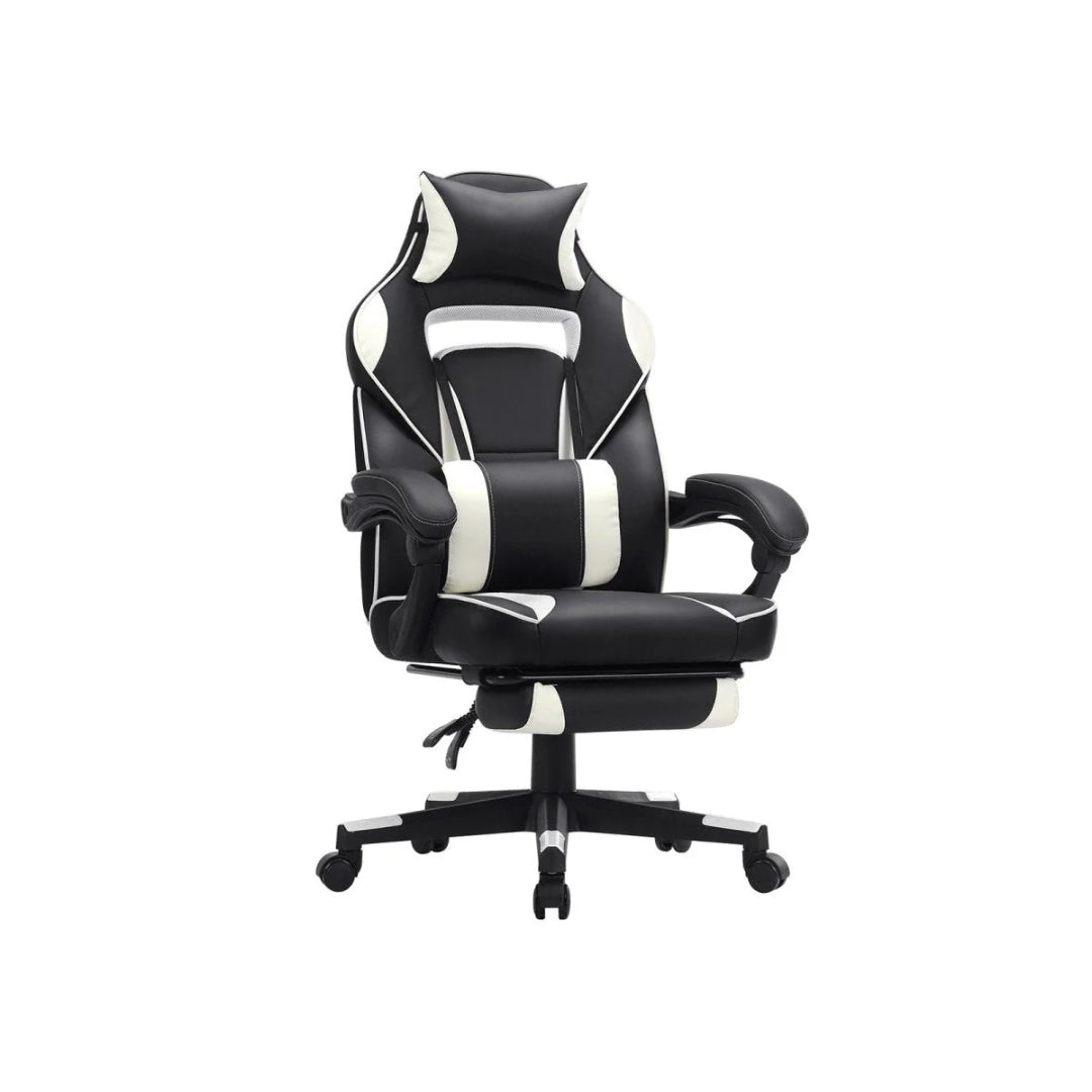 Ergonomisk gamingstol med nakkestøtte og fodstøtte – produktvisning 5 | Noreva Home