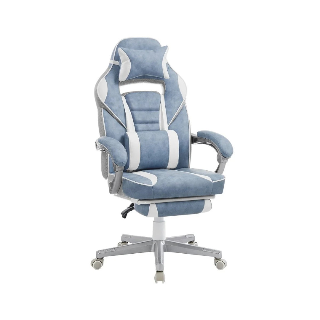 Ergonomisk gamingstol med nakkestøtte og fodstøtte – produktvisning 6 | Noreva Home