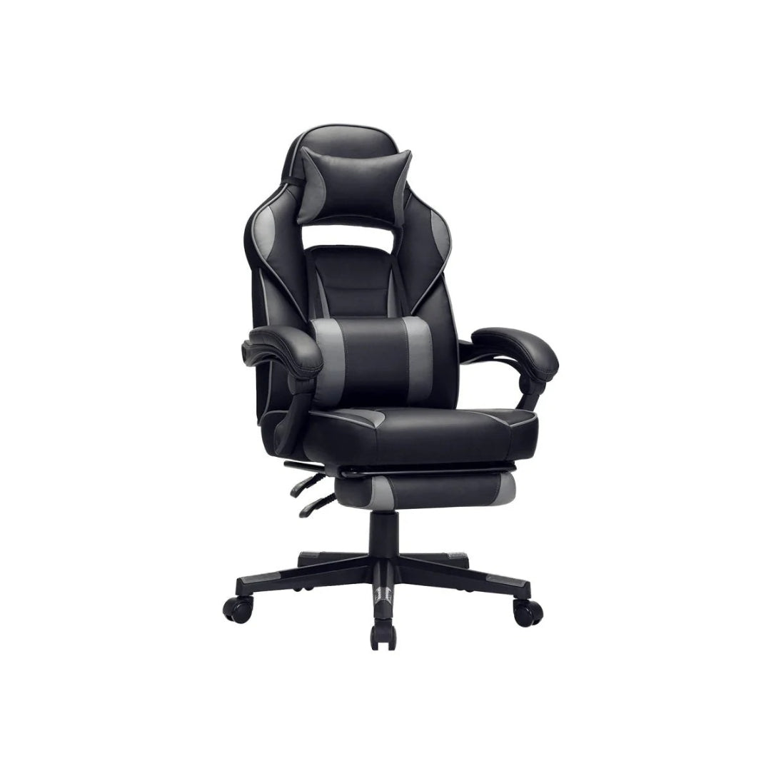 Ergonomisk gamingstol med nakkestøtte og fodstøtte – produktvisning 9 | Noreva Home