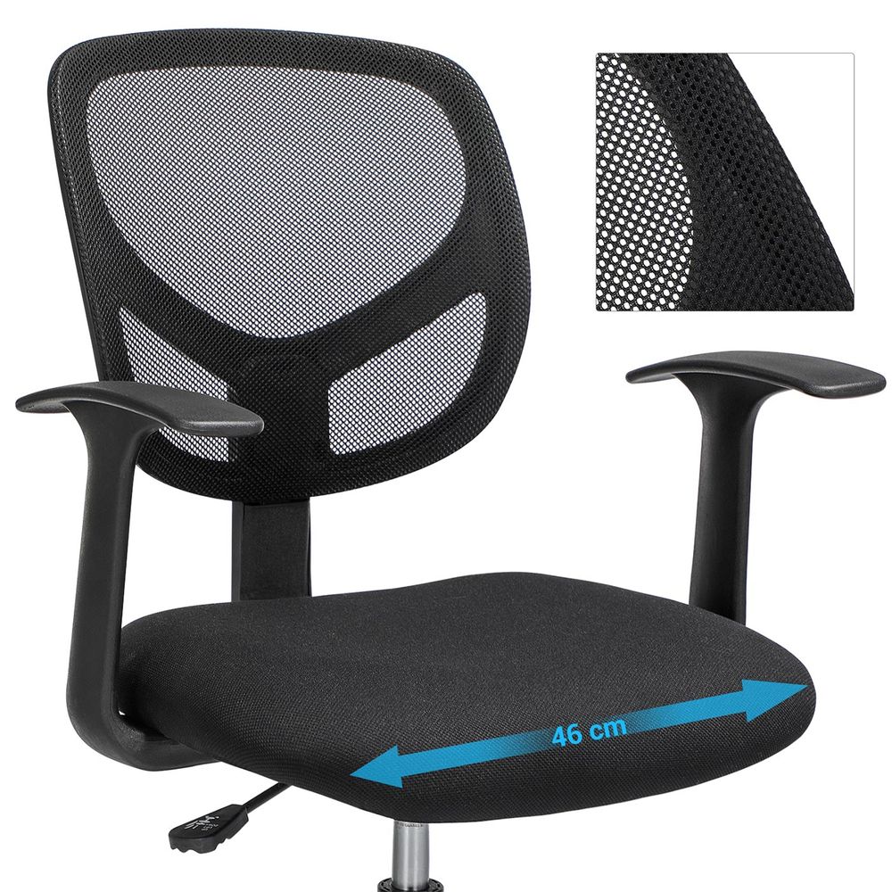 Ergonomisk Kontorstol med Armlæn – Komfortabel Arbejdsstol til Hjem og Kontor – produktvisning 4 | Noreva Home