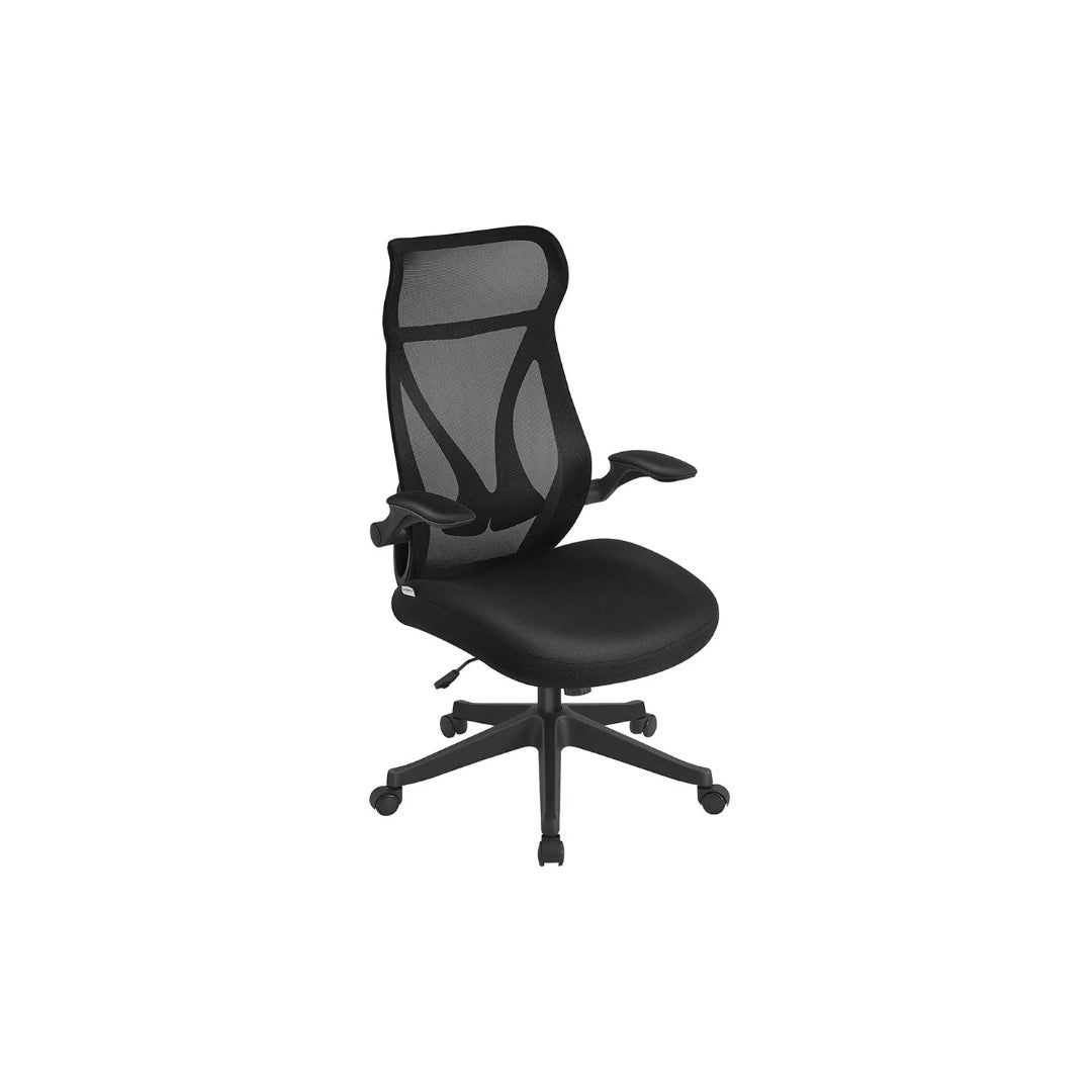 Ergonomisk kontorstol med lændestøtte og foldbare armlæn – produktvisning 1 | Noreva Home