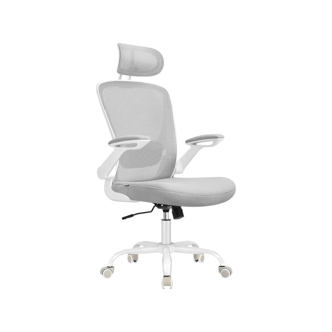 Ergonomisk kontorstol med nakkestøtte og lændestøtte – produktvisning 4 | Noreva Home