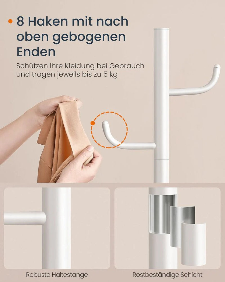 Fritstående kaktusformet garderobestativ med flere kroge – produktvisning 6 | Noreva Home