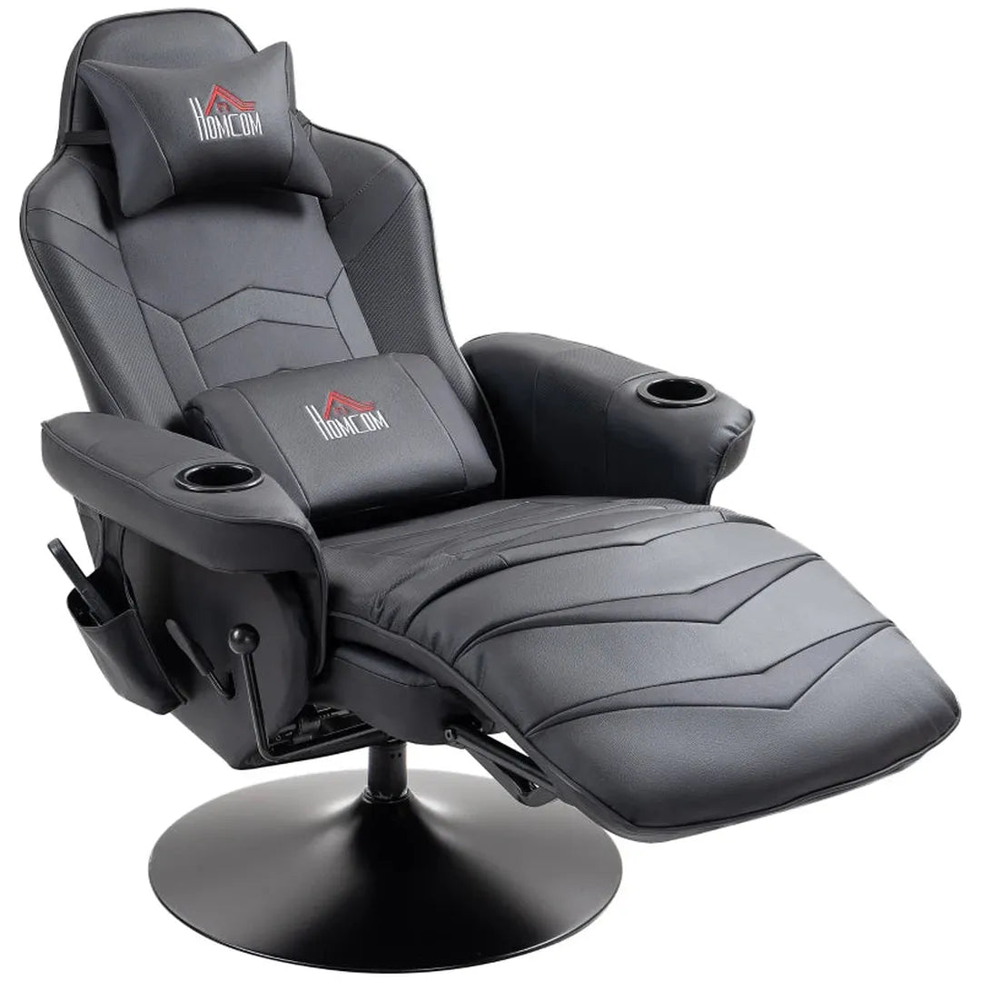 Gamingstol med massagefunktion – justerbar ryglæn – produktvisning 1 | Noreva Home