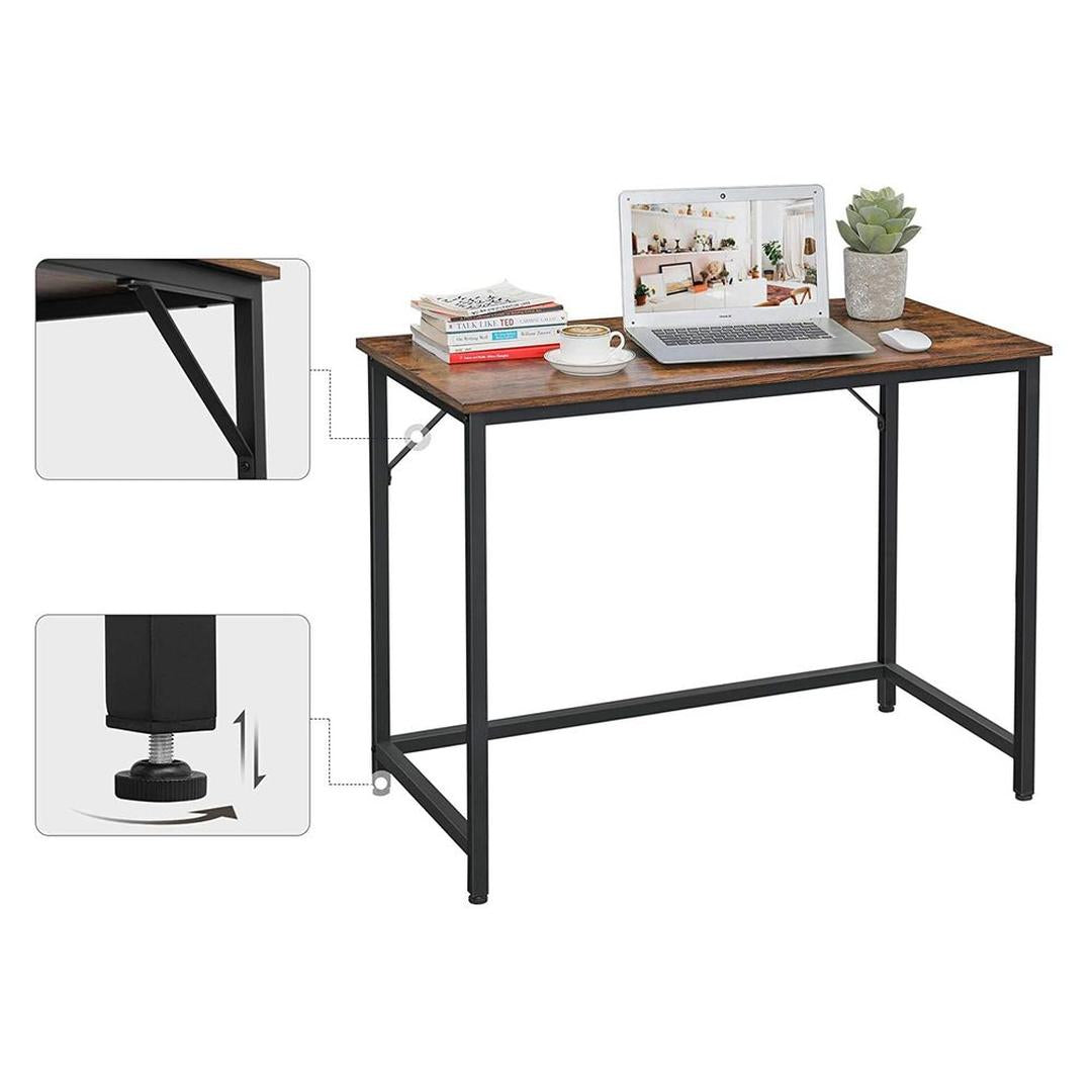 Kompakt Computerbord 50 × 100 × 75 cm – Smalt Skrivebord til Hjemmearbejde – produktvisning 5 | Noreva Home