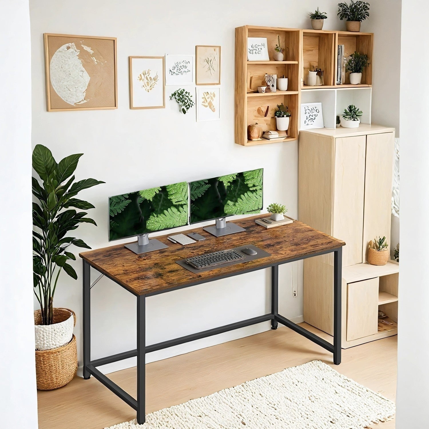 Kompakt Skrivebord – Lille Computerbord til Kontor – produktvisning 1 | Noreva Home