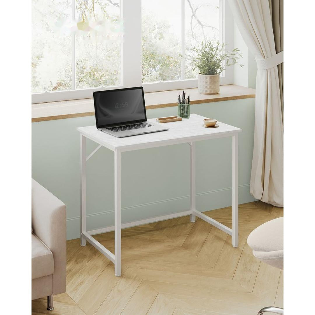 Kompakt Skrivebord med Metalramme – 50 × 80 × 76 cm – Solid Bordplade til Hjemmearbejde og Studie – produktvisning 5 | Noreva Home