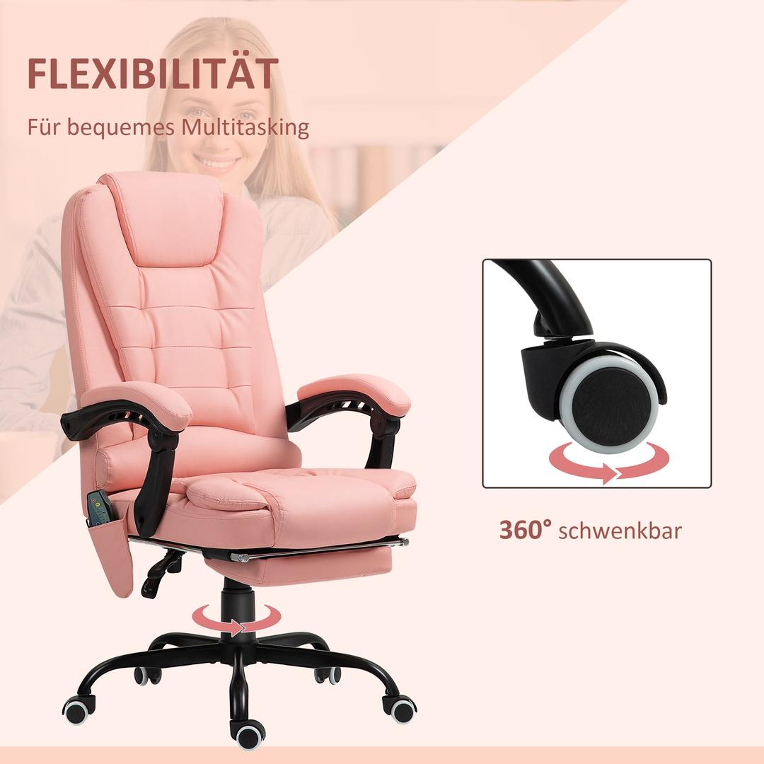 Kontorstol med Massagefunktion – 7 Massagepunkter – produktvisning 9 | Noreva Home