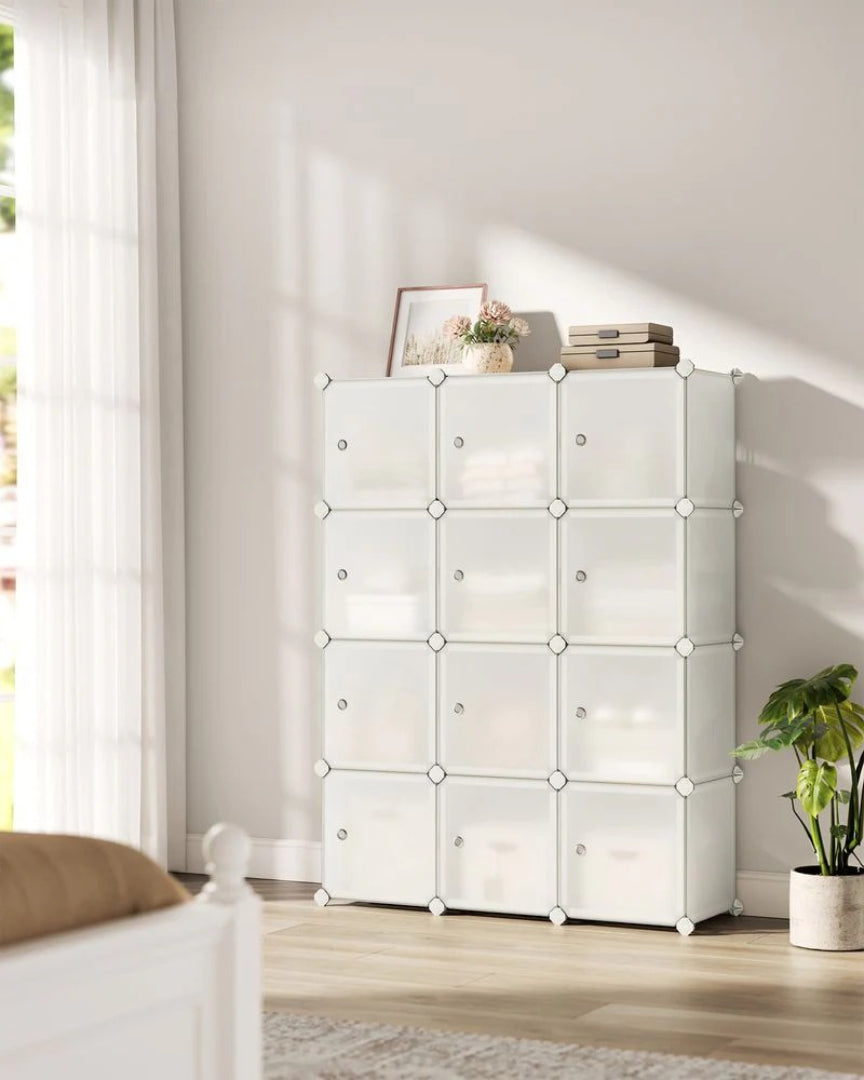 Kubereol med låger, 9 til 16 kuber i plast, produktvisning 29 | Noreva Home