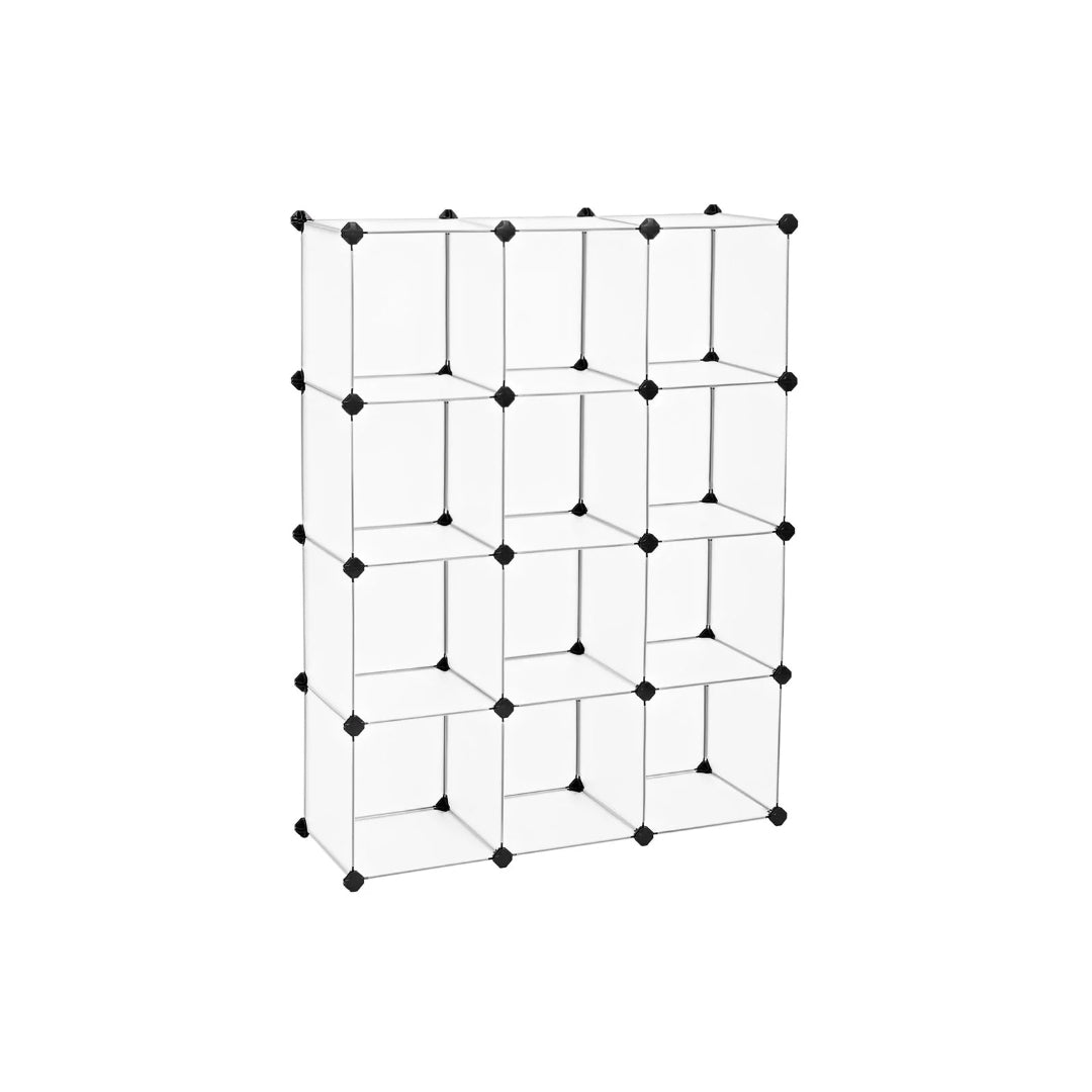 Modulopbygget kubereol i plast med 12 eller 16 kuber, produktvisning 7 | Noreva Home