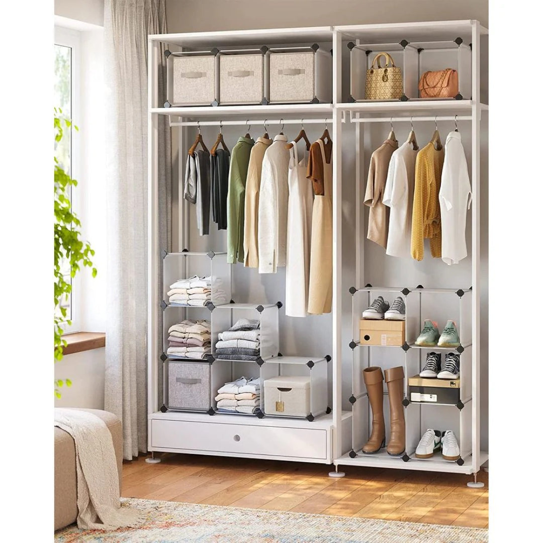 Modulopbygget kubereol i plast med 12 eller 16 kuber, produktvisning 20 | Noreva Home