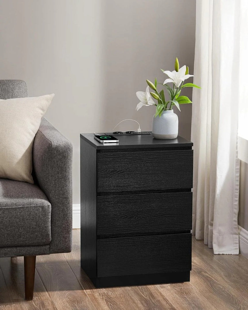 Natbord med ladestation og USB-porte – produktvisning 8 | Noreva Home