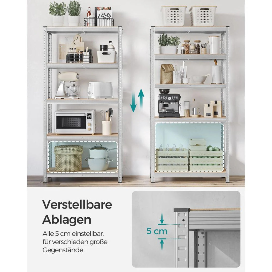 Opbevaringsreol – kraftig metalreol 120 kg – produktvisning 5 | Noreva Home