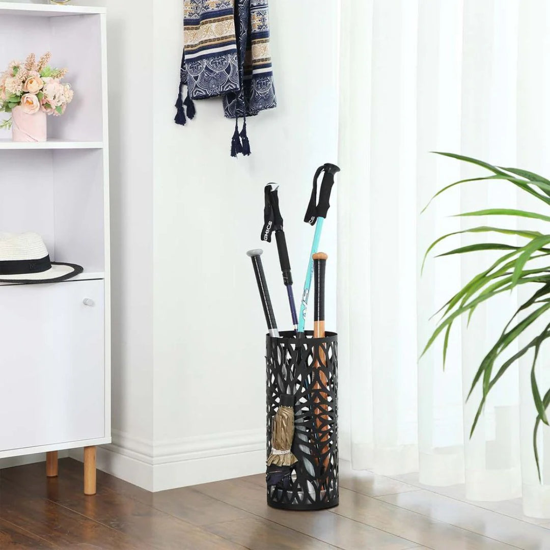 Paraplystativ i stål med drypbakke og åbent design, produktvisning 4 | Noreva Home
