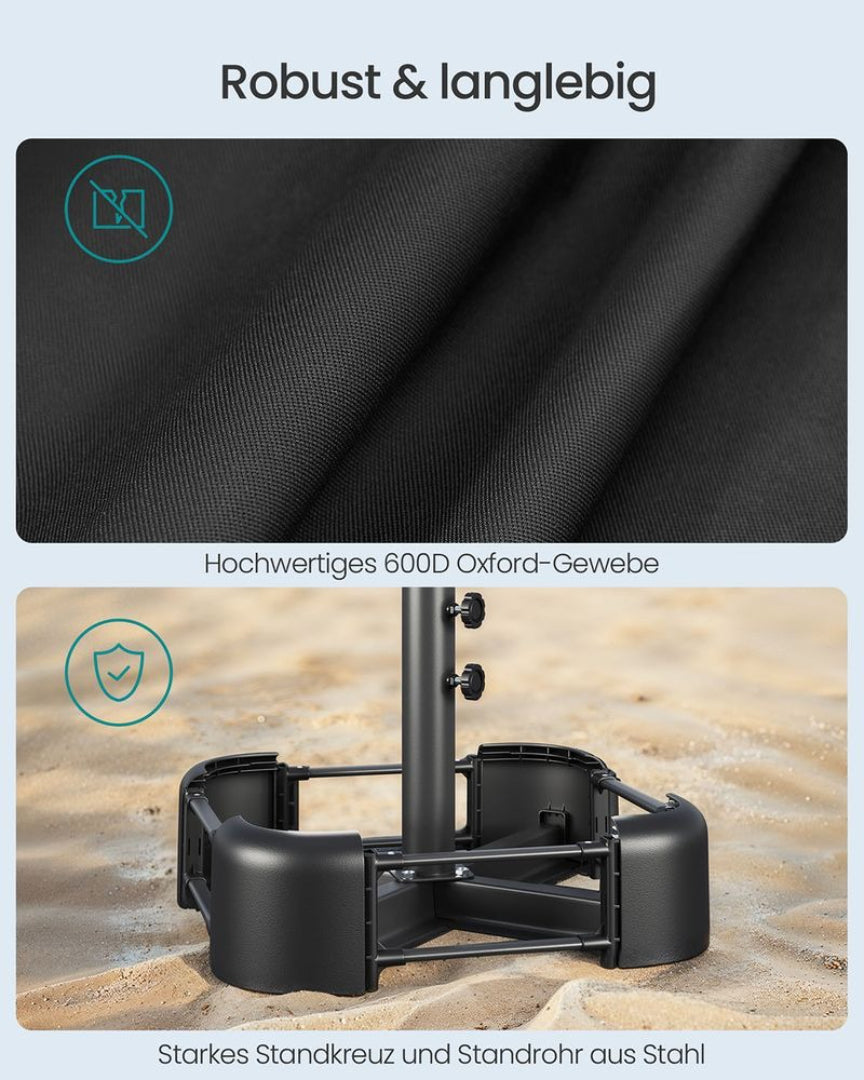 Parasolfod med sandvægtspose til terrasseparasol – produktvisning 7 | Noreva Home