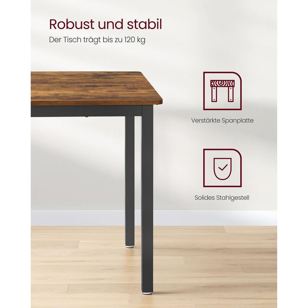 Spisebord til 4 Personer – Kompakt Bord til Køkken eller Spisestue – produktvisning 6 | Noreva Home