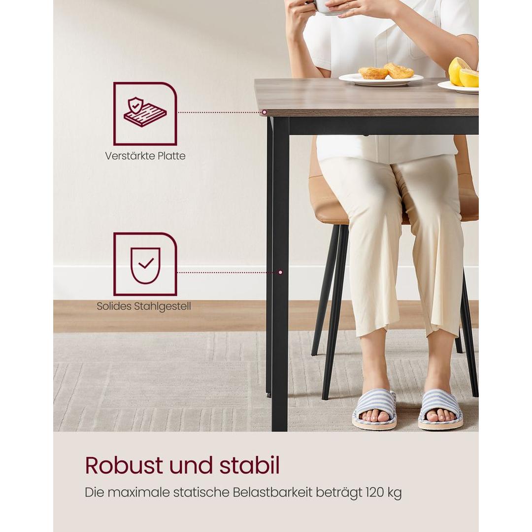 Spisebord til 4 Personer – Kompakt Bord til Køkken eller Spisestue – produktvisning 19 | Noreva Home