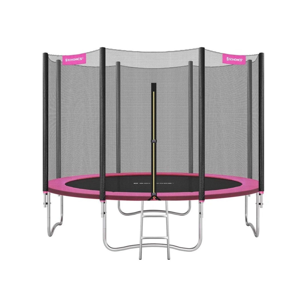 Trampolin med sikkerhedsnet og polstret ramme – produktvisning 9 | Noreva Home