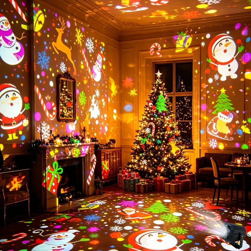 Projektorlampe til bordet med julemotiver, billede 6