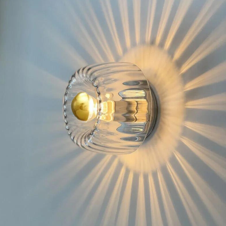 OPALVÆG væglampe i metal og glas – billede 14