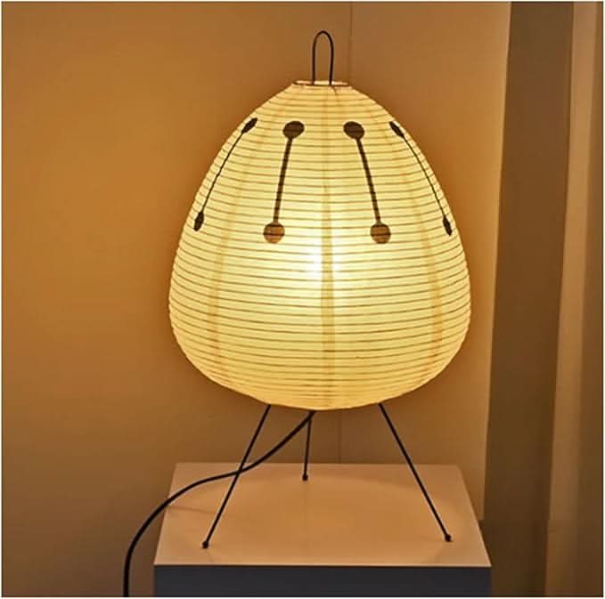 PAPIRLUND bordlampe i rispapir – billede 3
