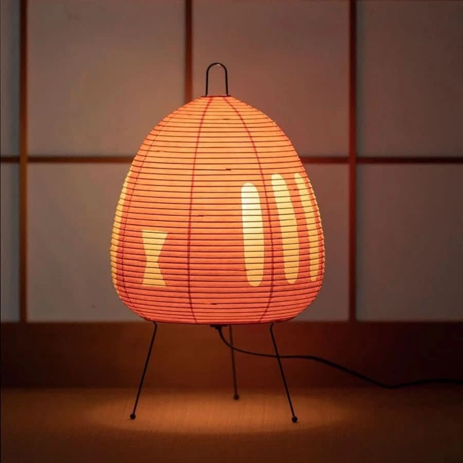 PAPIRLUND bordlampe i rispapir – billede 6
