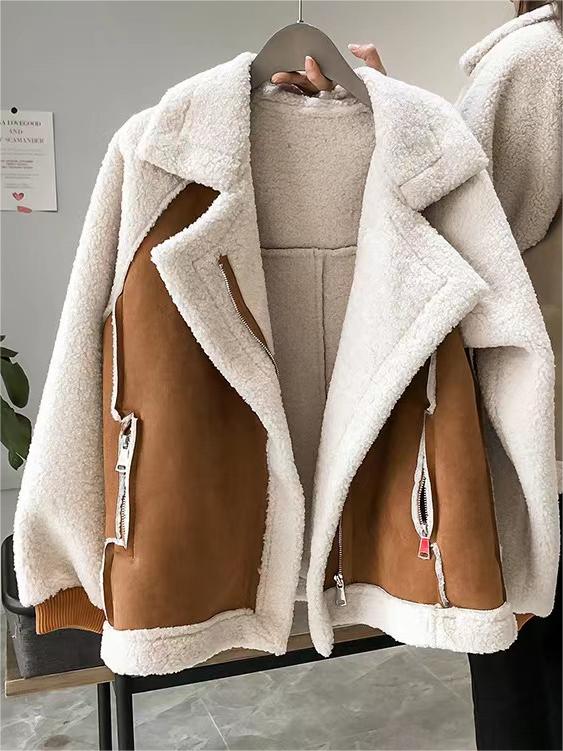 PELSTOFTE oversize jakke til damer – billede 6