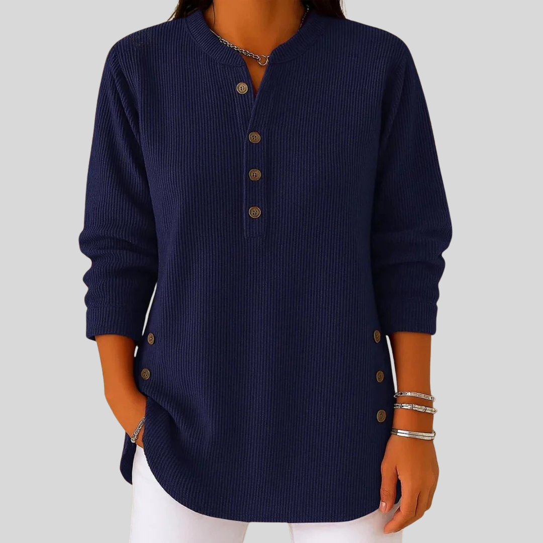 RIBVANG pullover i blød ribstrik – billede 3