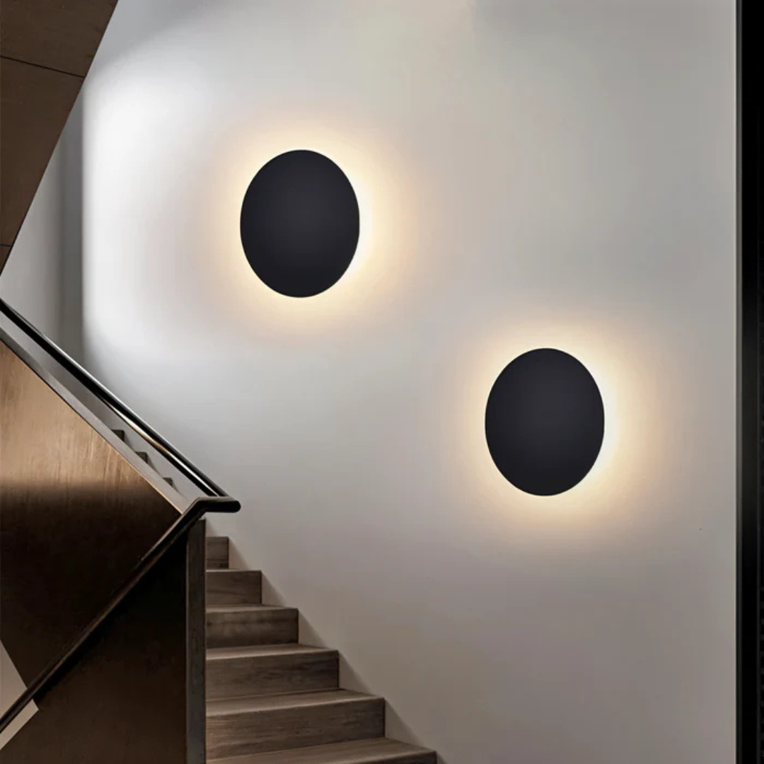 RINGVÆG rund LED væglampe – billede 5