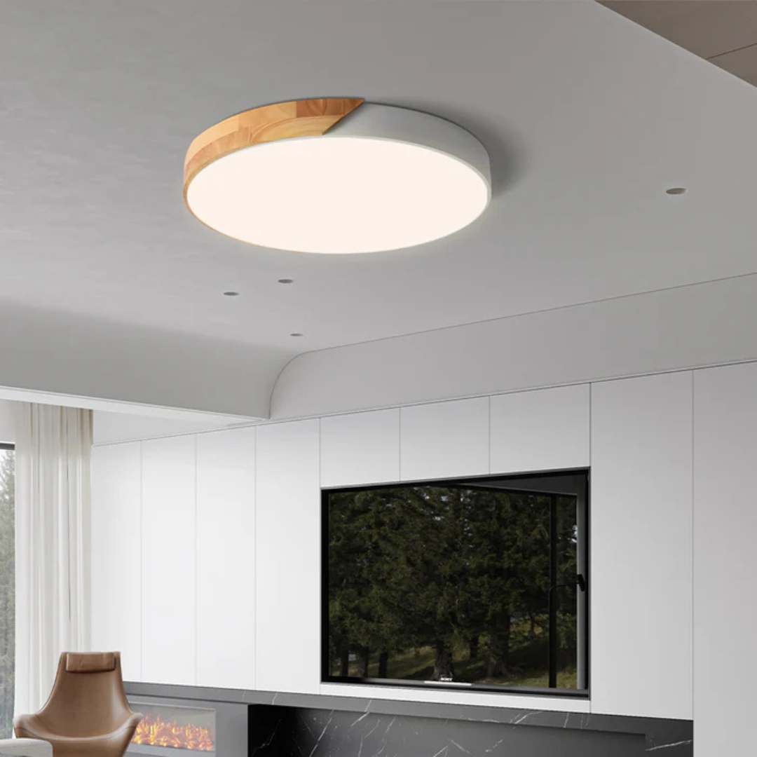 SKOVLOFT loftlampe i træ og akryl – billede 7