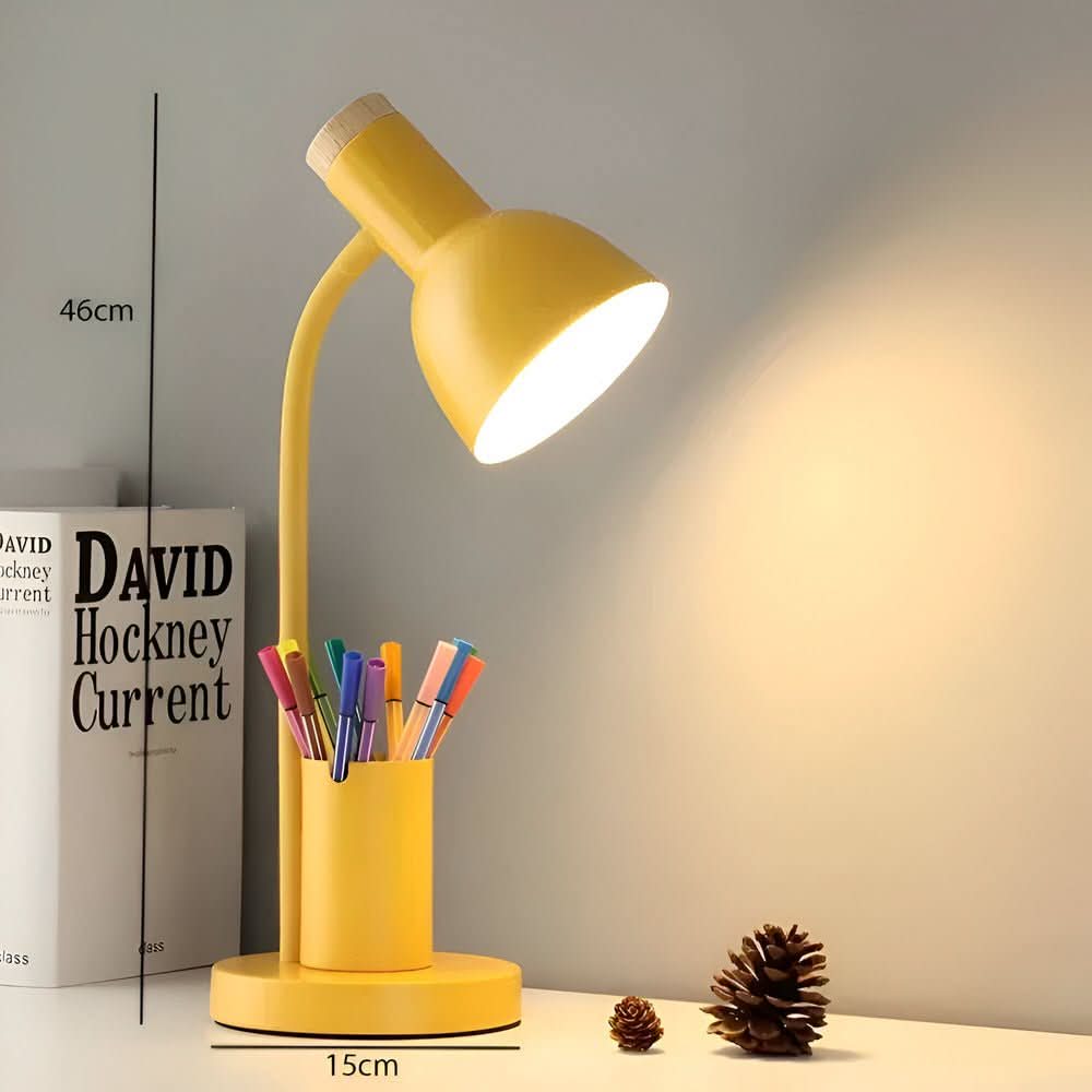 LED-bordlampe med indbygget penneholder – billede 6