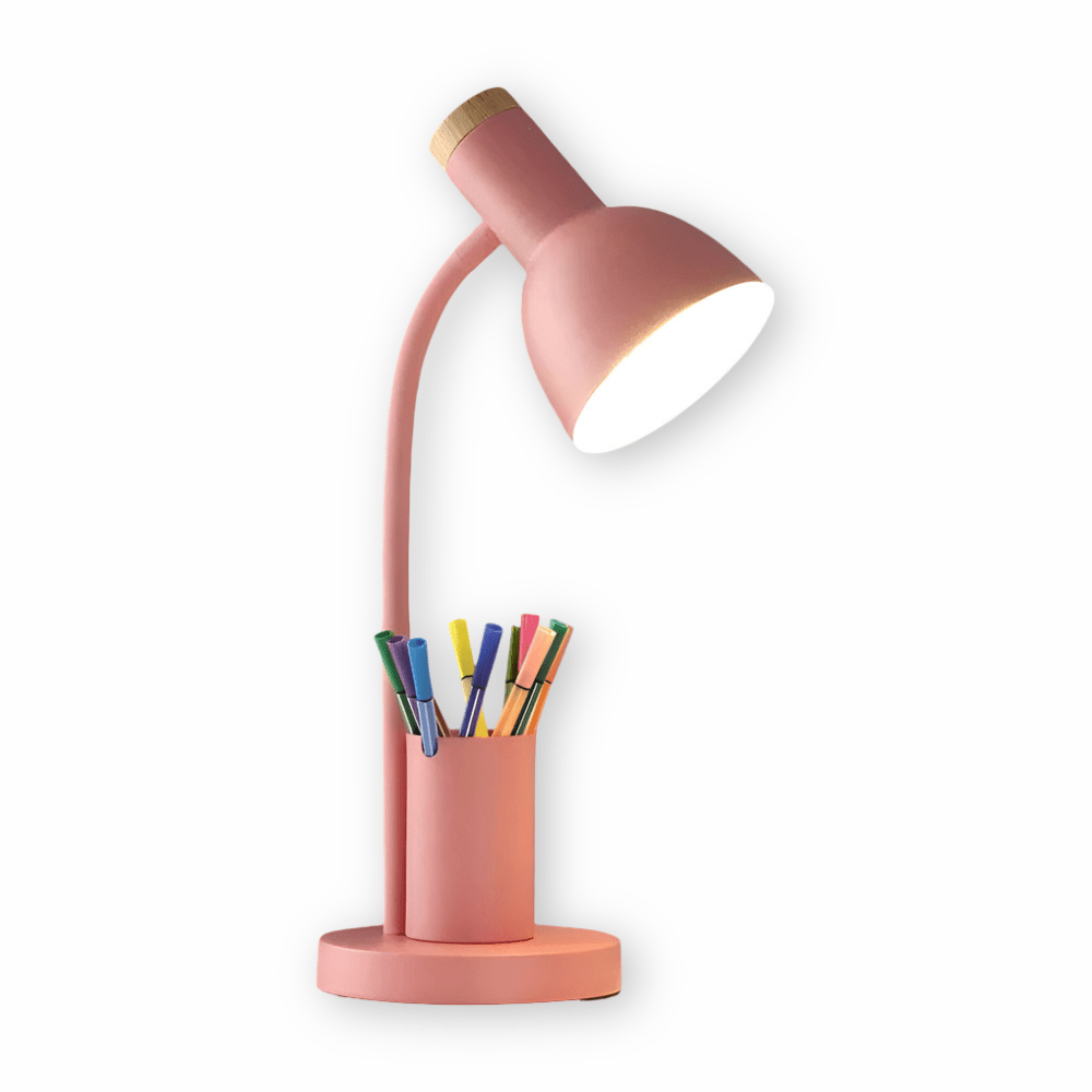 LED-bordlampe med indbygget penneholder – billede 10
