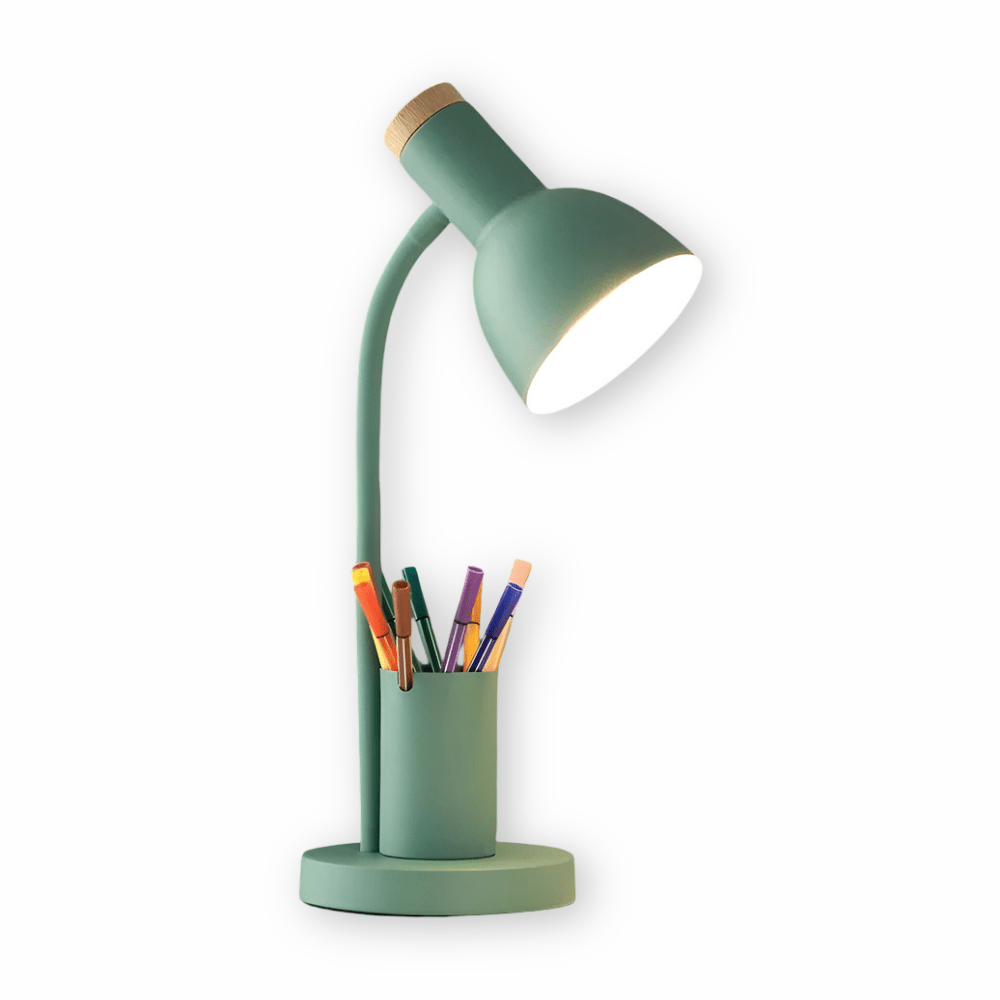 LED-bordlampe med indbygget penneholder – billede 11