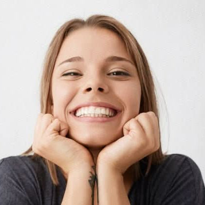 SMILBRO tandprotese med hvide dentallinser – billede 3