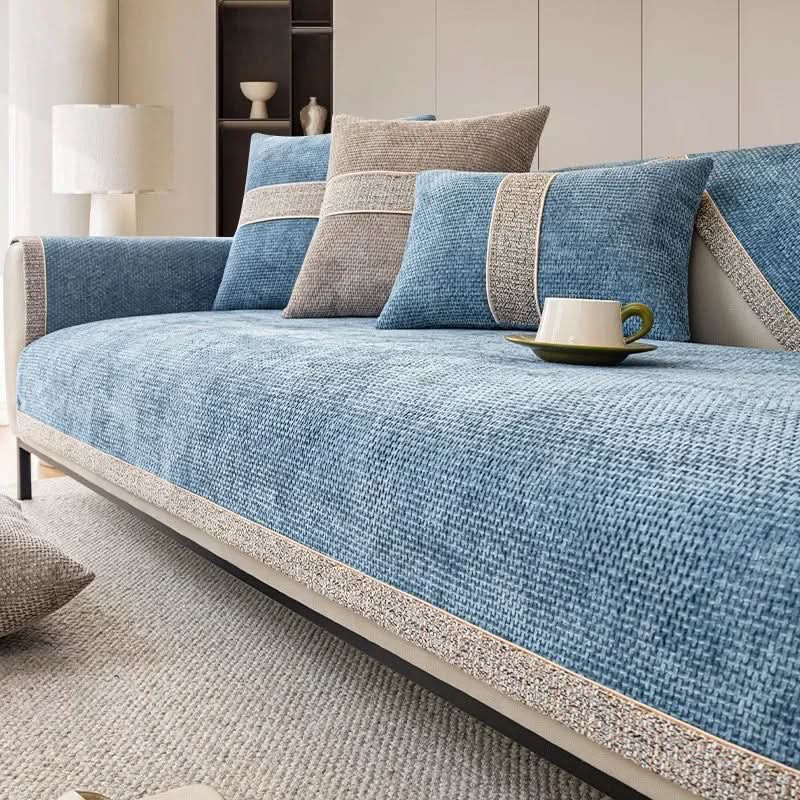 SOFAVÆRN sofaovertræk i hørlook – billede 4
