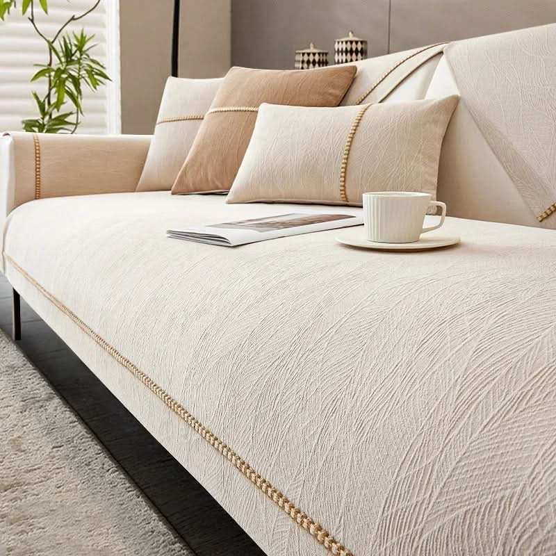 SOFAVÆRN sofaovertræk i hørlook – billede 13