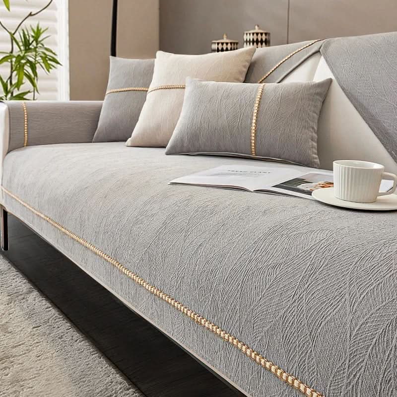 SOFAVÆRN sofaovertræk i hørlook – billede 15