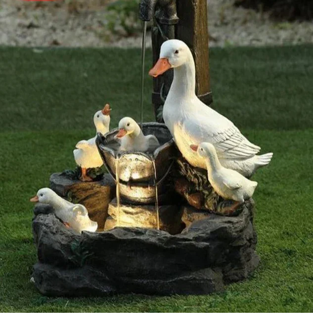 SOLHAVN solcellehavefigur med and og egern – billede 7